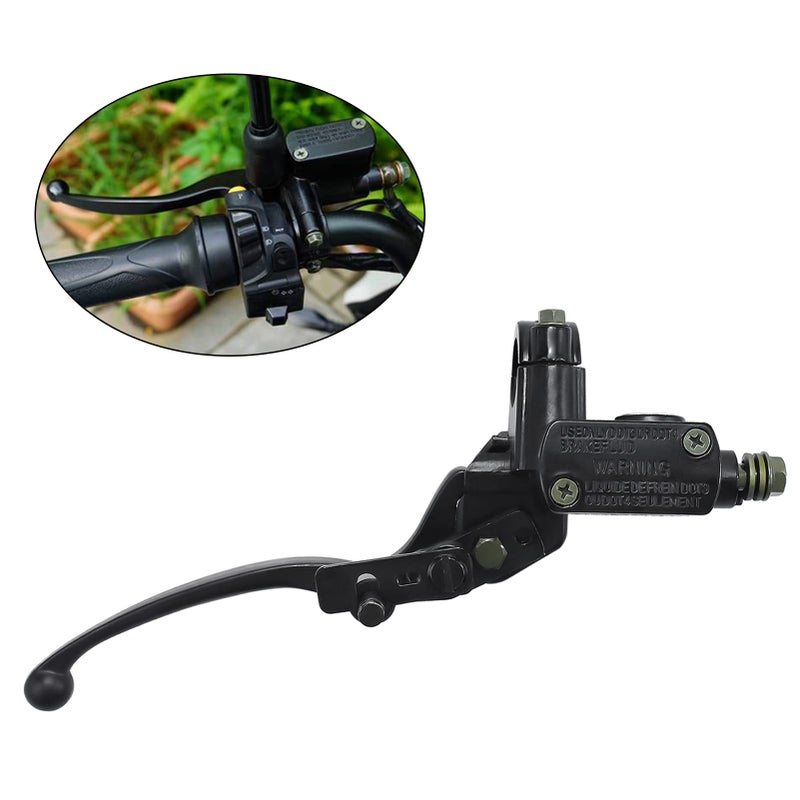 SOLLON 7/8'' Right Hydraulic Brake Master Cylinder Lever Pump Replace for GY6 50cc 70cc 90cc 110cc 125cc 150c 200cc 250cc ATV Quad Moped Motorcycle Pit Bike Dirt Bike  Taotao Roketa Sunl Kazuma - Image 2